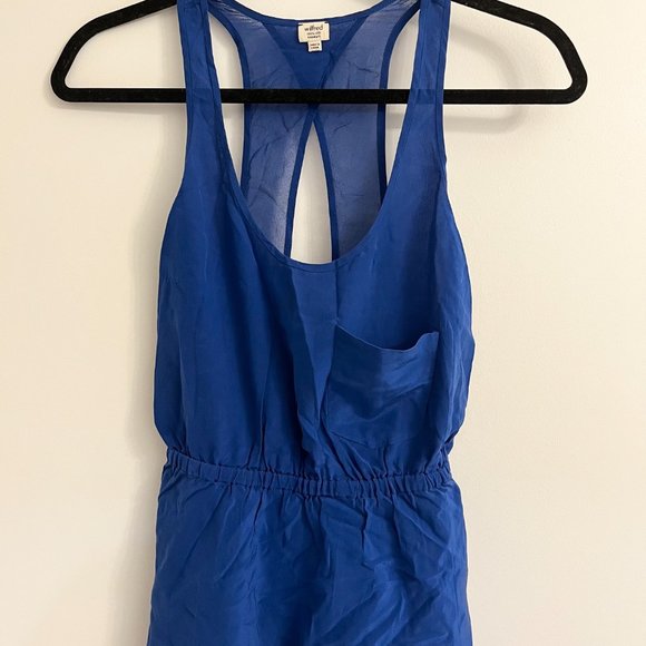 Aritzia Wilfred Victoire Silk Cut Out Tank Dress - 100% Silk - Picture 3 of 4